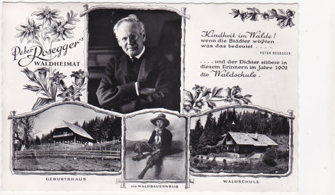 AK Peter Rosegger's Wadheimat. (1968)