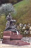 AK Kapfenberg. Rosegger-Brunnen-Denkmal.