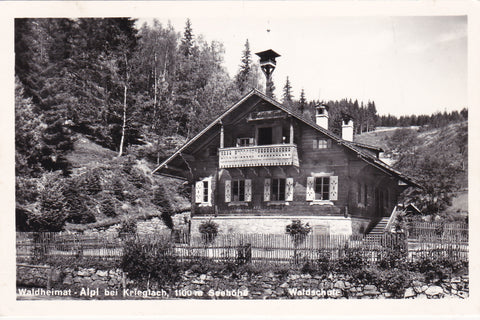 AK Waldheimat - Alpl bei Krieglach. Waldschule.
