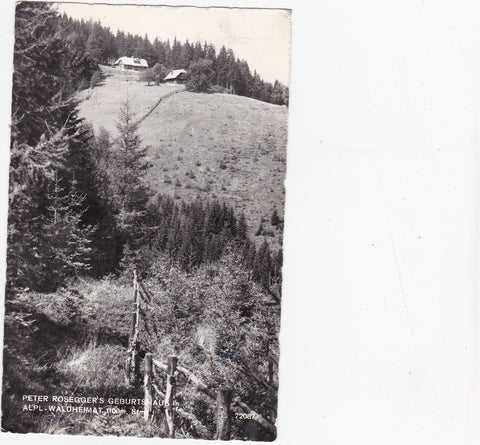 AK Peter Rosegger's Geburtshaus in Alpl - Waldheimat.