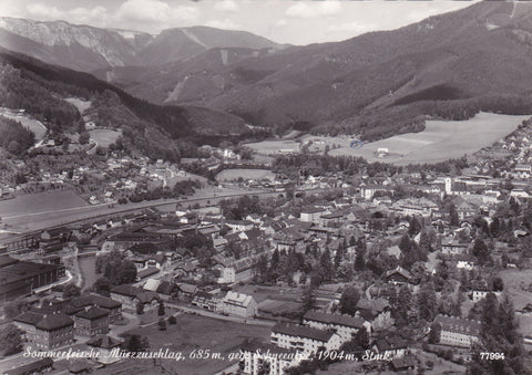 AK Mürzzuschlag gegen Schneealpe. (1967)