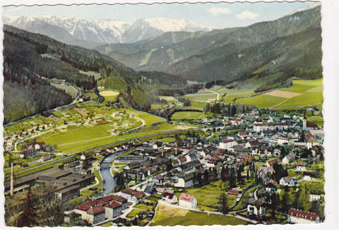 AK Mürzzuschlag gegen Schneealpe. (1963)