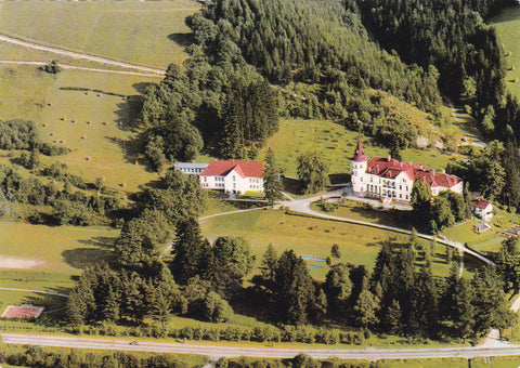 AK Erholungsheim Schloß Sommerau. Post Spital am Semmering.