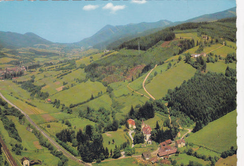 AK Fliegeraufnahme Schloß Sommerau. Spital am Semmering.