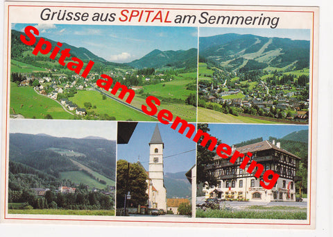 AK Grüße aus Spital am Semmering.