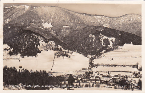 AK Wintersportplatz Spital am Semmering mit Kampalpe.