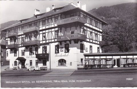 AK Spital am Semmering. Hotel Hirschenhof. (1964)
