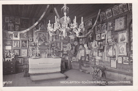 AK Hochlantsch, Schüsserlbrunn. Kirchen Inneres.