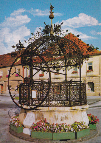 AK Bruck an der Mur. Der Eiserne Brunnen.