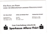 Autogramm-Karte. Arndorfer Altsteirer. Arndorf. Kapfenberg.