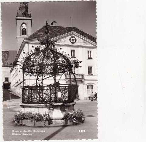 AK Bruck an der Mur. Eiserner Brunnen.