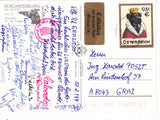 AK Bruck an der Mur. Hauptplatz 11. Edelweissburg GH Zur Post. Schlaraffia An der Pruggen.