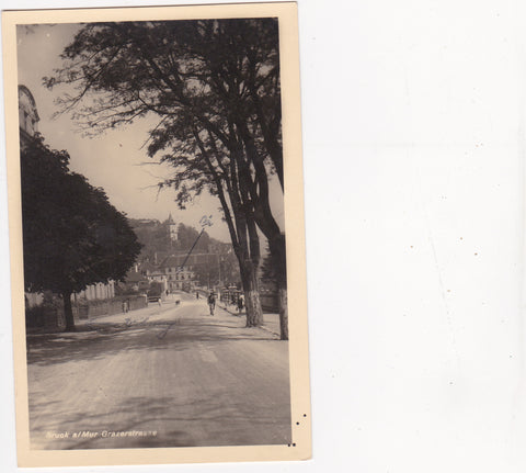 AK Bruck an der Mur. Grazerstrasse. (1930)