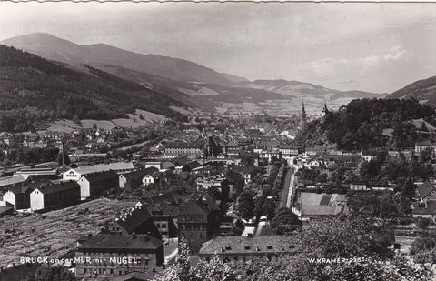AK Bruck an der Mur mit Mugel.