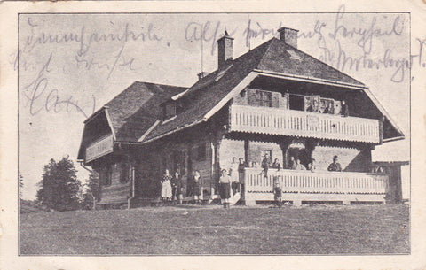 AK Schutzhaus am Brucker Hochanger.