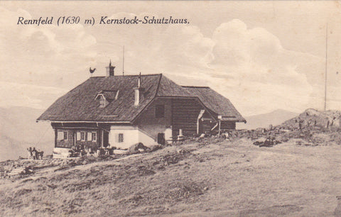 AK Rennfeld, Kernstock-Schutzhaus. (1924-25)