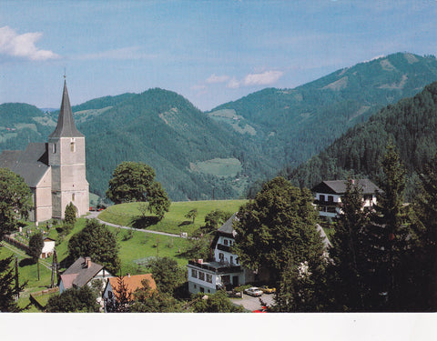 AK Frauenberg. Wallfahrtskirche Maria Rehkogel. Gasthof Pension Sterlinger. (1988)