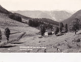 AK Köckensattel mit dem Hochschwab. Gasthaus Leitner.
