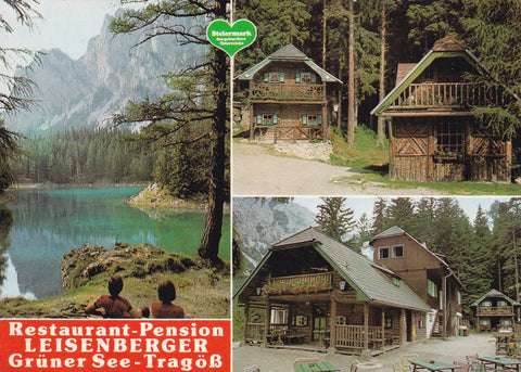 AK Restaurant-Pension Leisenberger. Grüner See - Tragöß.