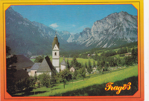 AK Tragöß-Oberort mit Trenchtling u. Pribitz.