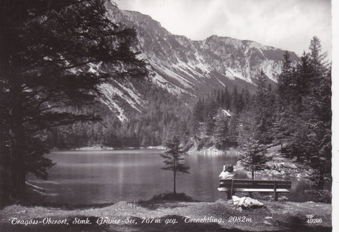 AK Tragöss-Oberort. Grüner See geg. Trenchtling. (1965)
