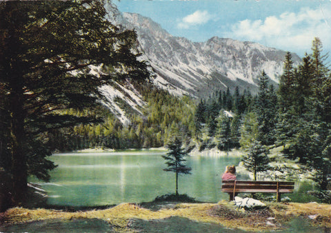 AK Tragöss-Oberort. Grüner See.