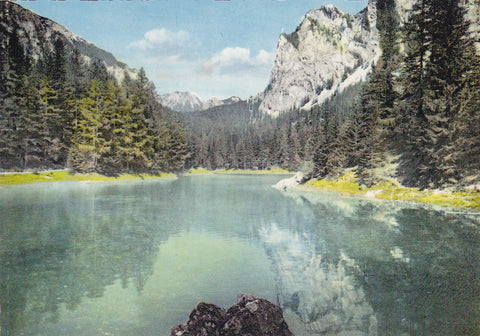AK Tragöss-Oberort. Grüner See.