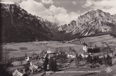 AK Tragöß-Oberort mit Trenchtling u. Pribitz. (1930)