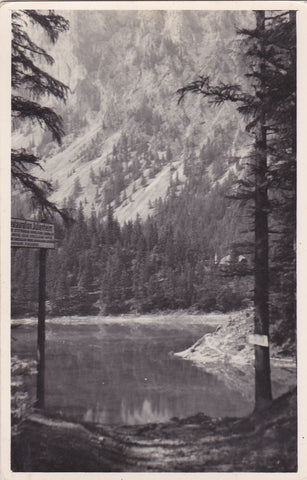 AK Tragöss-Oberort. Grüner See.