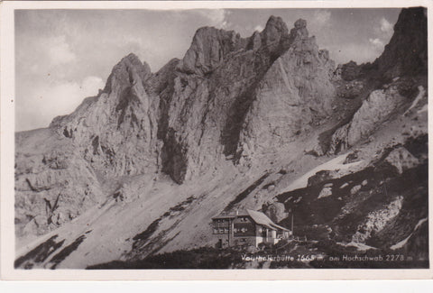 AK Voisthalerhütte am Hochschwab.