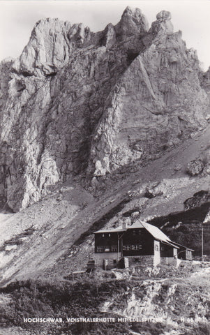 AK Hochschwab. Voisthalerhütte mit Edelspitzen.