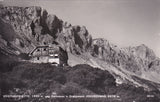 AK Voisthalerhütte geg. Karlmauer u. Drahtewand. Hochschwab. (1955)