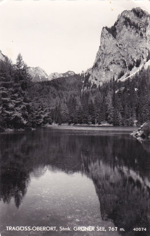 AK Tragöss-Oberort. Grüner See. (1959)