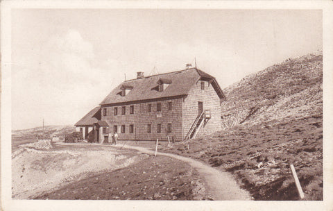 AK Schiestl-Haus auf dem Hochschwab.