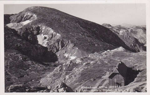 AK Hochschwab. Schiestlhaus u. Gipfel.