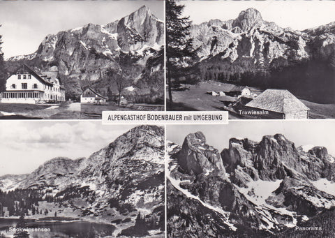 AK Alpengasthof Bodenbauer mit Umgebung. (1968)