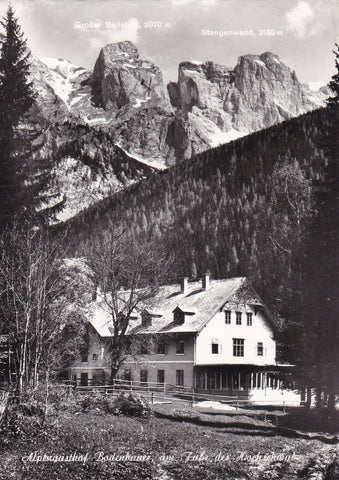 AK Alpengasthof Bodenbauer am Fuße des Hochschwab.