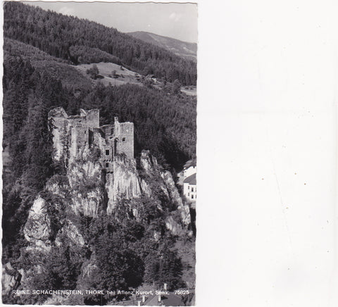 AK Ruine Schachenstein, Thörl bei Aflenz.