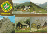 AK Nord-Süd Weitwanderweg Nebelstein - Eibiswald. Hotel Pölzl, Seewiesen. Franzosenkreuz. Edelspitzen. Florlhütte. Voisthalerhütte.