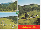 AK Göriacher Alm gegen Hohe Veitsch und mit Hochanger. Seewiesen.