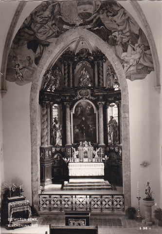AK Seewiesen. Kircheninneres.