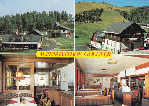 AK Aflenz. Alpengasthof Gollner. Bürgeralm.