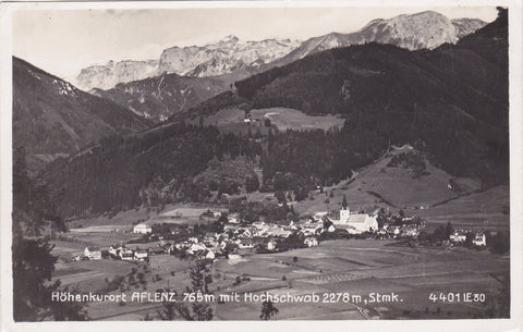 AK Aflenz mit Hochschwab.