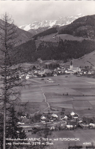AK Aflenz mit Tutschach geg. Hochschwab. (1959)