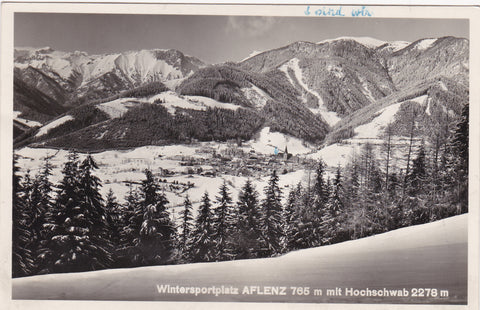 AK Aflenz mit Hochschwab.
