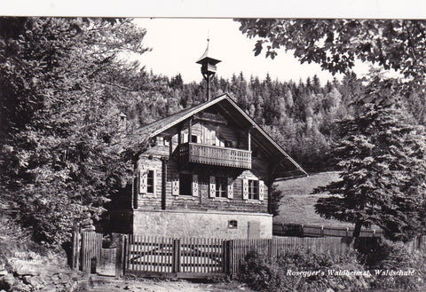 AK Rosegger's Waldheimat, Waldschule.