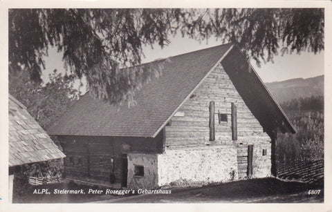 AK Alpl. Peter Rosegger's Geburtshaus.