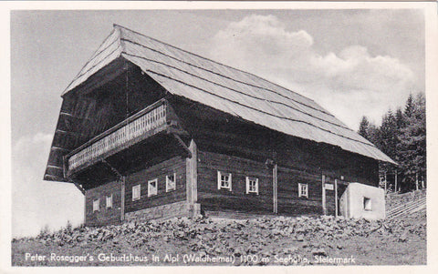 AK Peter Rosegger's Geburtshaus in Alpl.