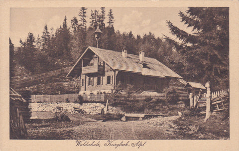 AK Waldschule, Krieglach-Alpl. (1921/22)