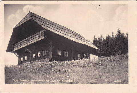 AK Peter Rosegger Gburtshaus Alpl.